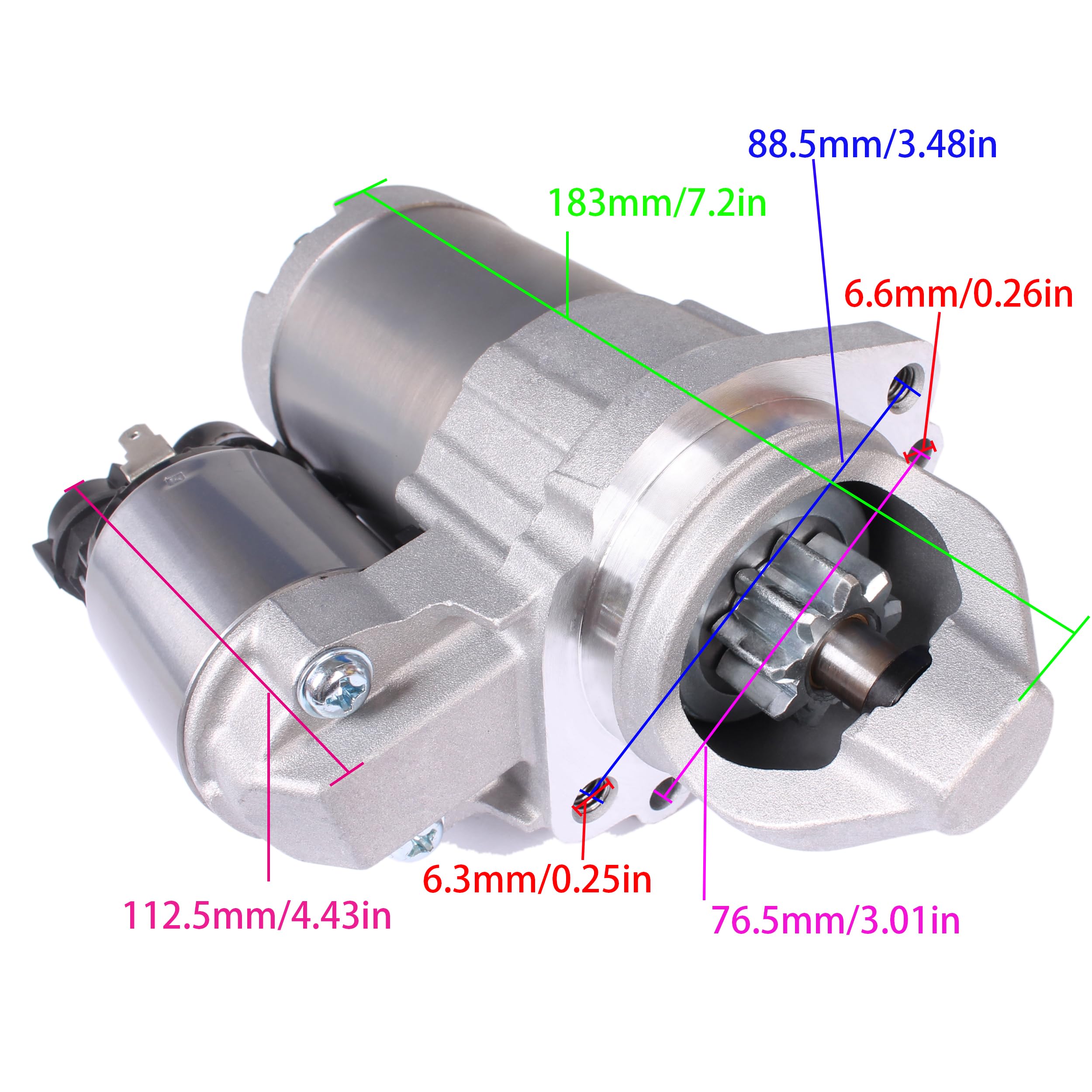 Amazon.com: Outboard Engine 31100-98L10 Starter Motor for Suzuki
